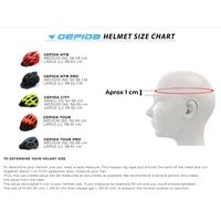 Kép 3/3 - GEPIDA MTB PRO KERÉKPÁROS BUKÓSISAK